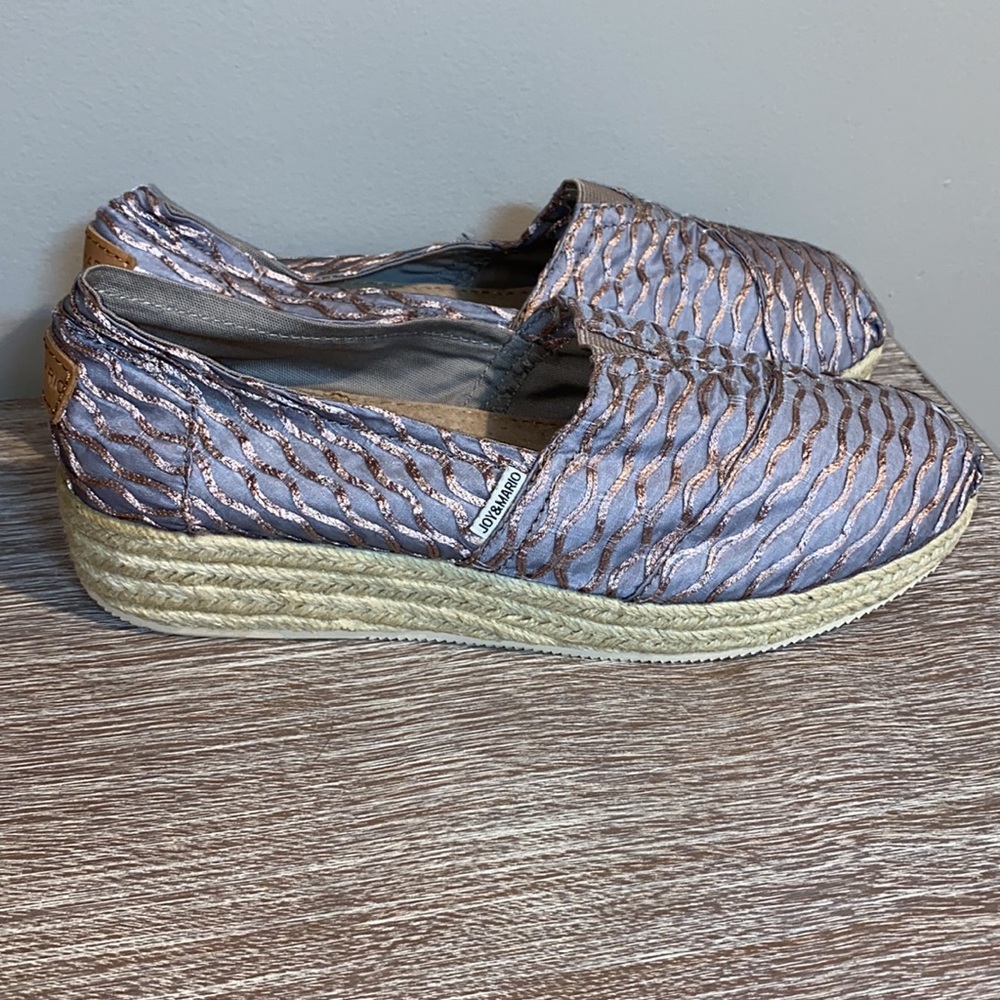 New Joy & Mario espadrilles Size 8 - Picture 3 of 7